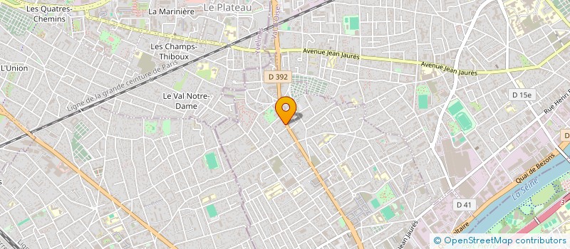 localisation de l'entreprise ANAMELIE à BEZONS