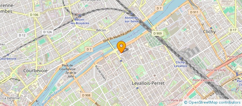 localisation de l'entreprise ANAMENCE CAPITAL à LEVALLOIS-PERRET