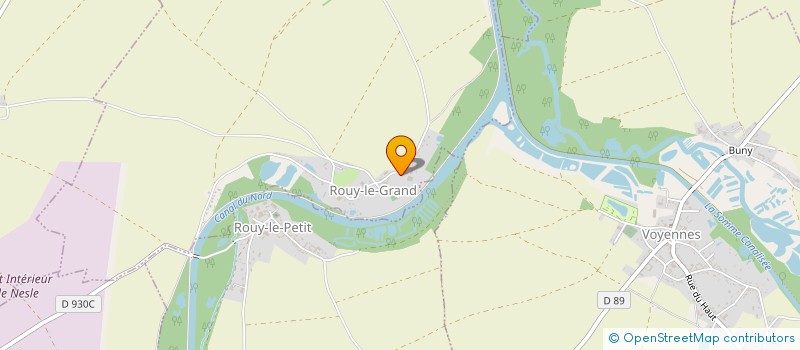 localisation de l'entreprise ANAMENTEVA  ROUY-LE-GRAND