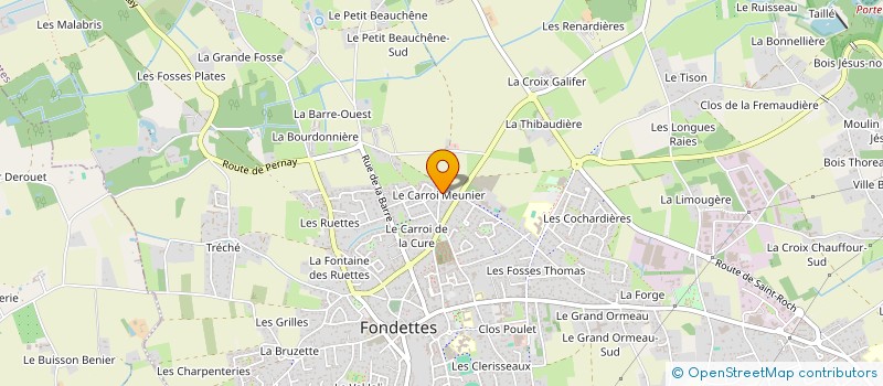 localisation de l'entreprise ANAMEXIA à FONDETTES