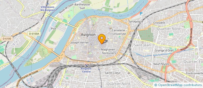 localisation de l'entreprise ANAMI  AVIGNON