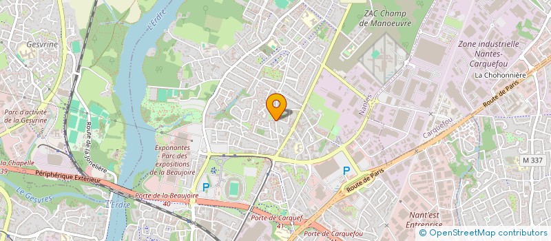 localisation de l'entreprise ANAMIL DU MONDE  NANTES