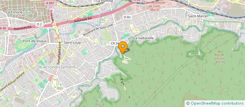 localisation de l'entreprise ANAMILIE à MARSEILLE