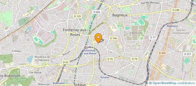 localisation de l'entreprise ANAMMER SOLUTIONS à FONTENAY-AUX-ROSES