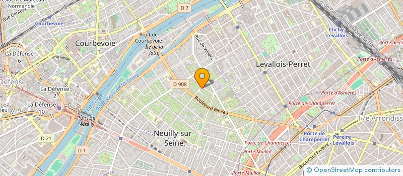 localisation de l'entreprise ANAMOBI à NEUILLY-SUR-SEINE