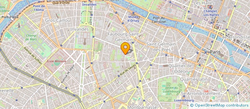 localisation de l'entreprise ANAMORPHEE  PARIS