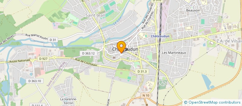localisation de l'entreprise ANAMORPHOSE à CHATEAUDUN