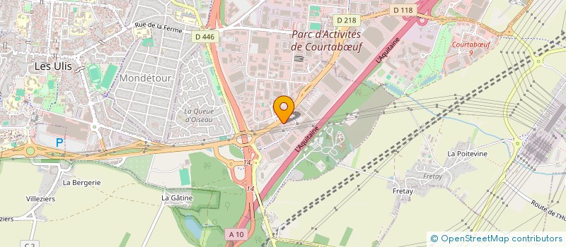 localisation de l'entreprise ANAMOUR à LES ULIS