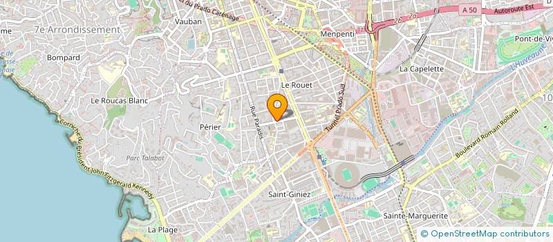 localisation de l'entreprise ANAN à MARSEILLE