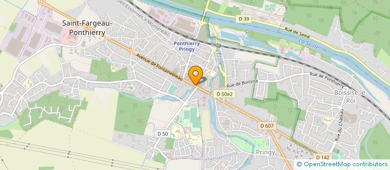 localisation de l'entreprise ANANAS CONSEIL SARL  SAINT-FARGEAU-PONTHIERRY