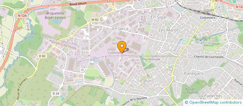 localisation de l'entreprise ANAND MUKANDAY à COLOMIERS