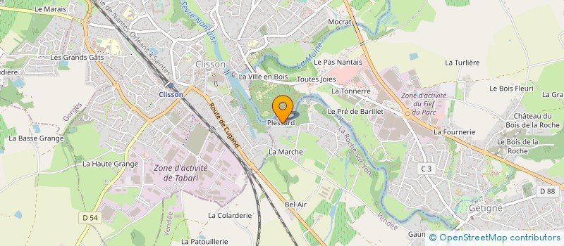 localisation de l'entreprise ANANDA  CUGAND