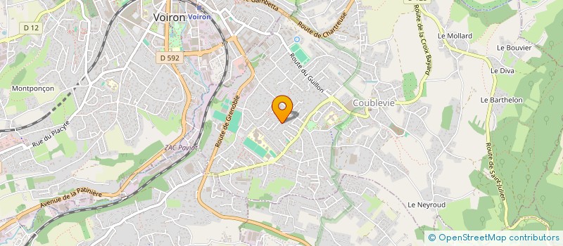 localisation de l'entreprise ANANDA  COUBLEVIE