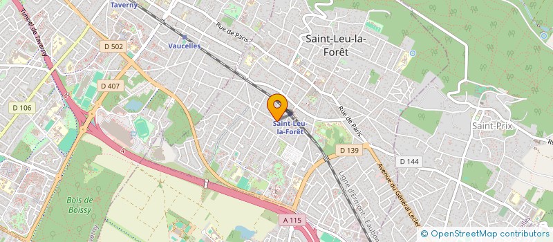 localisation de l'entreprise ANANDA  SAINT-LEU-LA-FORET