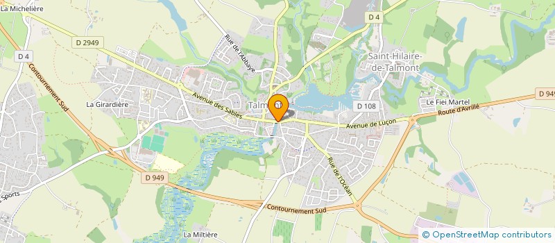 localisation de l'entreprise ANANDA  TALMONT-SAINT-HILAIRE