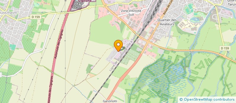 localisation de l'entreprise ANANDA  SELESTAT