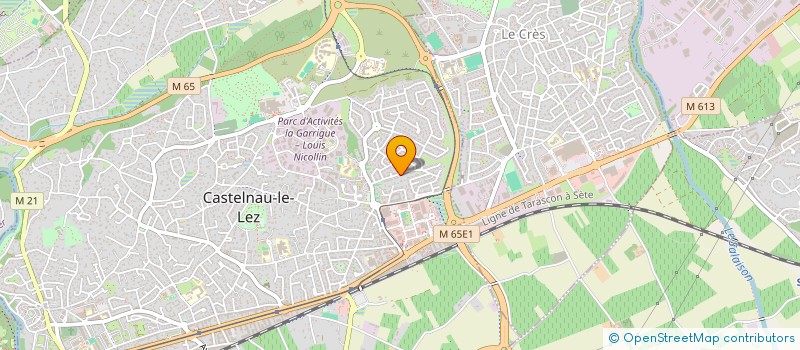 localisation de l'entreprise ANANDA CHETAN à CASTELNAU-LE-LEZ
