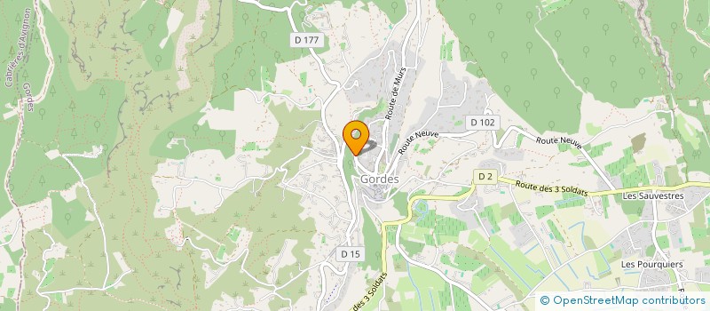 localisation de l'entreprise ANANDA INTERNATIONAL  GORDES