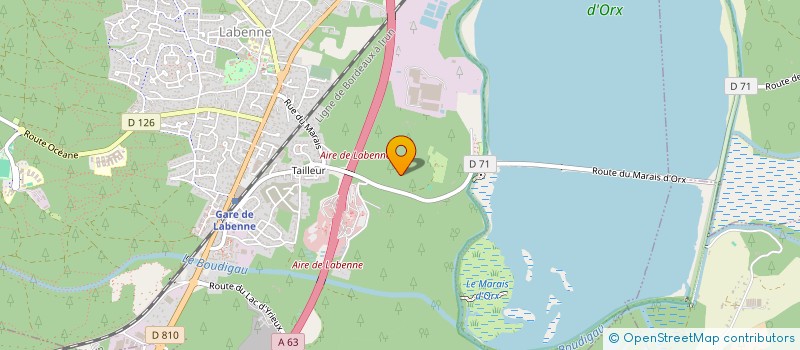 localisation de l'entreprise ANANDA MEDIA SARL  LABENNE