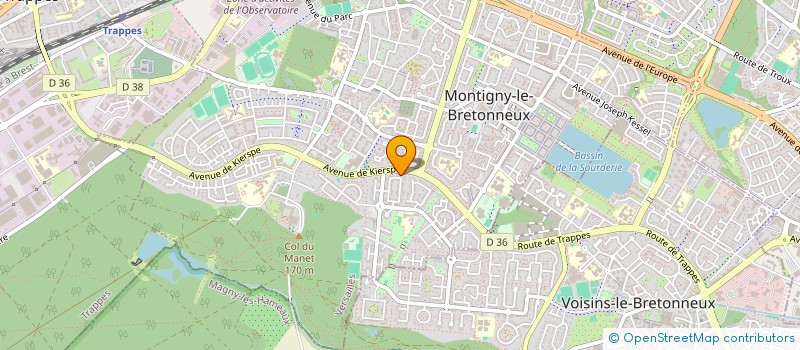 localisation de l'entreprise ANANDA NATH à MONTIGNY-LE-BRETONNEUX