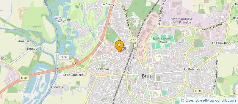 localisation de l'entreprise ANANDA WAYS  BRUZ