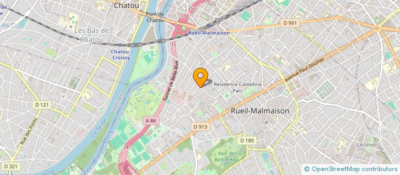 localisation de l'entreprise ANANDAHOUSE à RUEIL-MALMAISON
