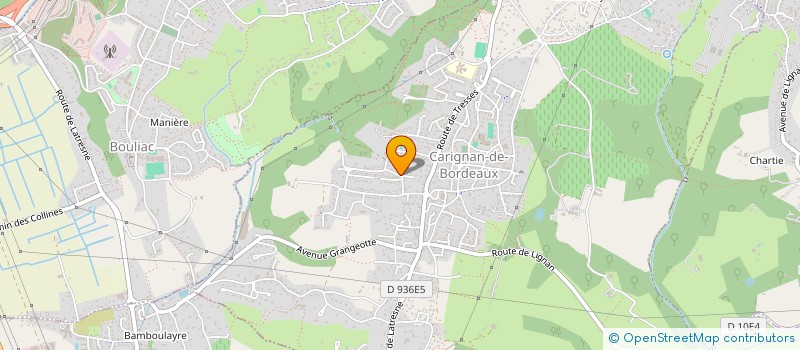 localisation de l'entreprise ANANDITA  CARIGNAN-DE-BORDEAUX