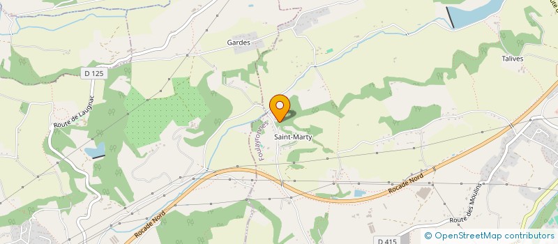 localisation de l'entreprise ANANIA INVESTISSEMENT  FOULAYRONNES