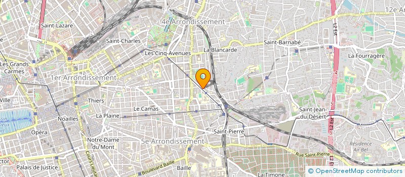 localisation de l'entreprise ANANKE à MARSEILLE 4EME