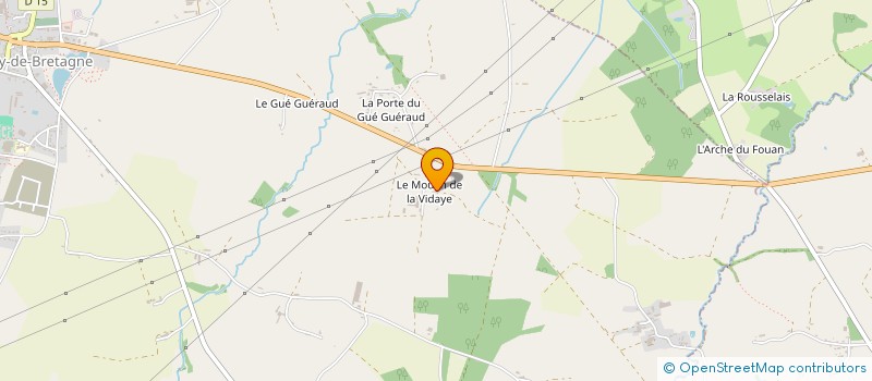 localisation de l'entreprise ANANKE SAINT APOLLINAIRE  FAY-DE-BRETAGNE