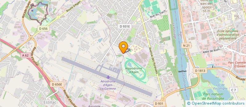 localisation de l'entreprise ANANSIA  LE PASSAGE