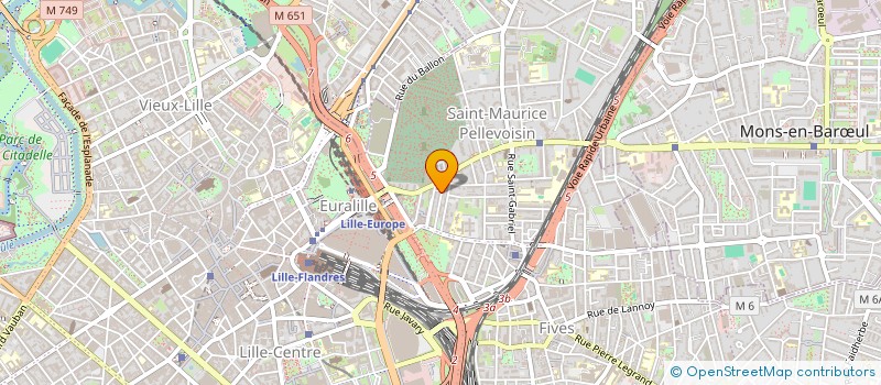 localisation de l'entreprise ANANTA GROUP à LILLE