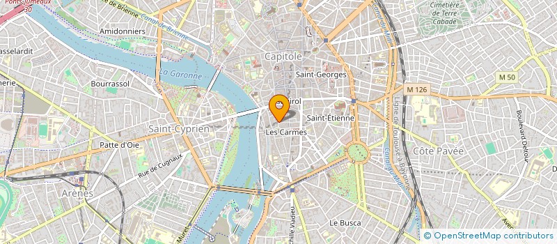 localisation de l'entreprise ANANTIS à TOULOUSE