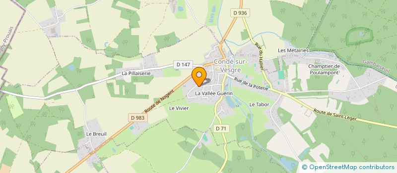 localisation de l'entreprise ANANUM  CONDE-SUR-VESGRE
