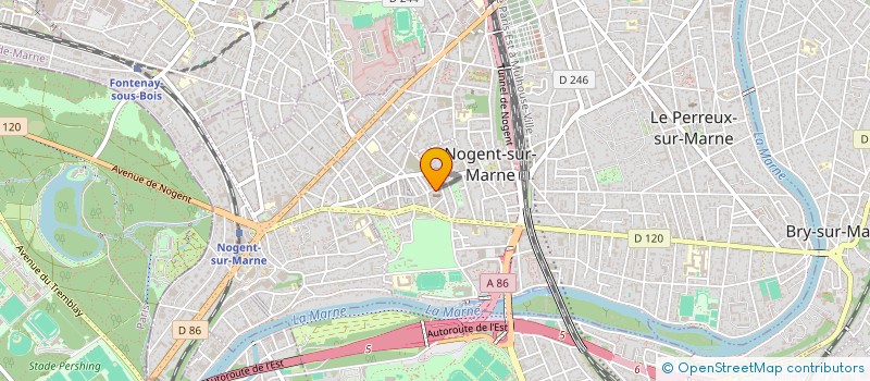 localisation de l'entreprise ANANVIPA à NOGENT-SUR-MARNE