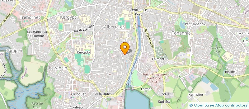 localisation de l'entreprise ANAPANASATI  VANNES