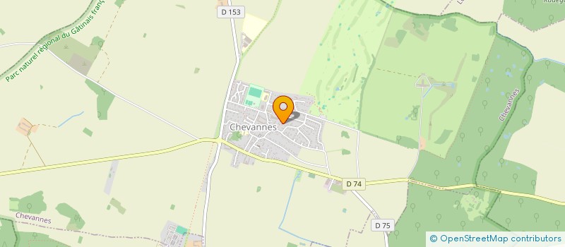 localisation de l'entreprise ANAPHIL THERMIQUE  CHEVANNES
