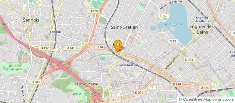 localisation de l'entreprise ANAPHONE à SAINT-GRATIEN