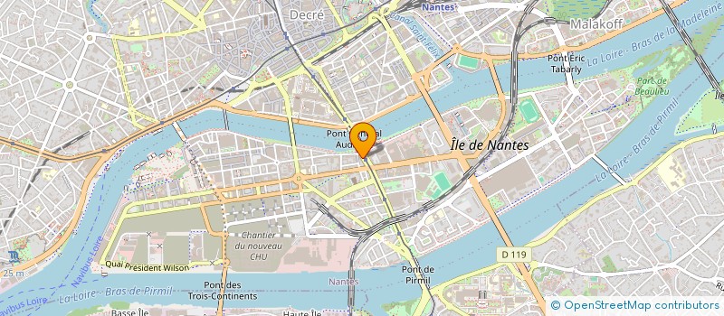 localisation de l'entreprise ANAPHORA PRODUCTIONS à NANTES