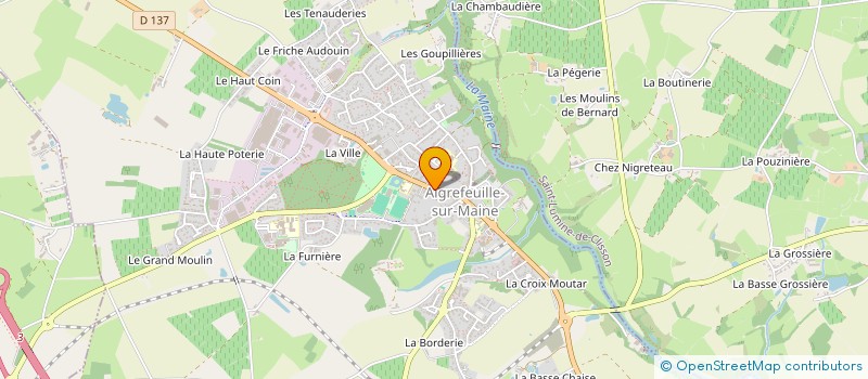 localisation de l'entreprise ANAPRAEL  AIGREFEUILLE-SUR-MAINE