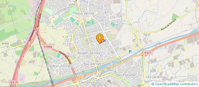 localisation de l'entreprise ANAPURMA à PERPIGNAN