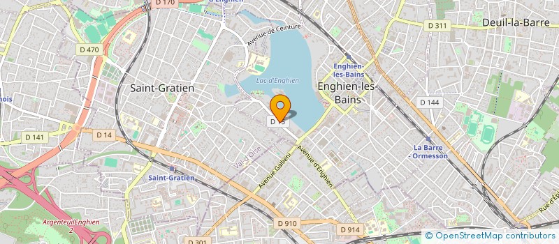 localisation de l'entreprise ANARCHIK  ENGHIEN-LES-BAINS