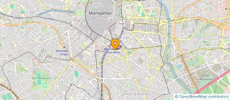 localisation de l'entreprise ANARCOPHOTO à MONTPELLIER