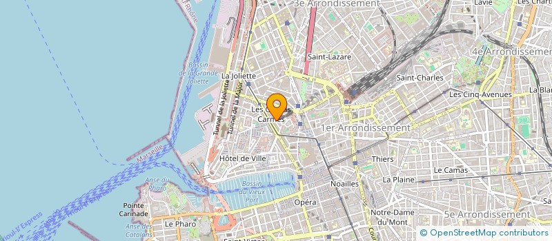 localisation de l'entreprise ANAREMA à MARSEILLE
