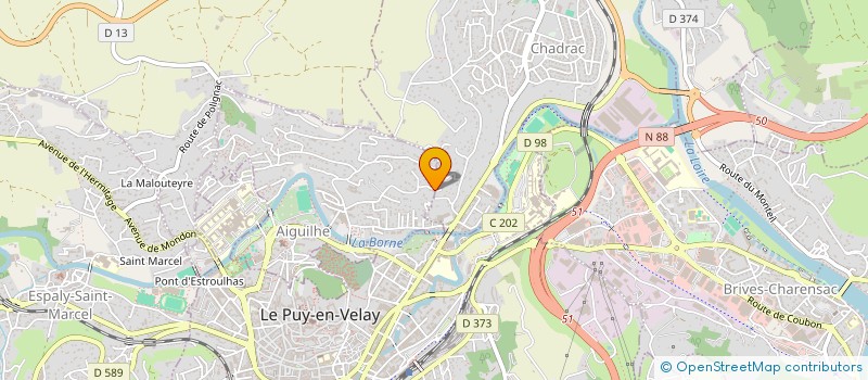 localisation de l'entreprise ANARION à AIGUILHE