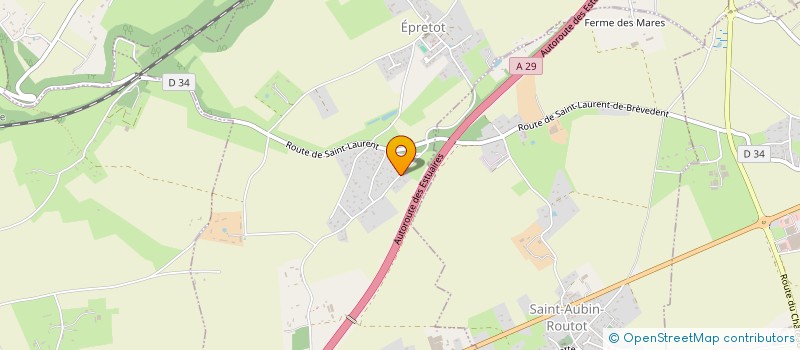 localisation de l'entreprise ANARIS  EPRETOT