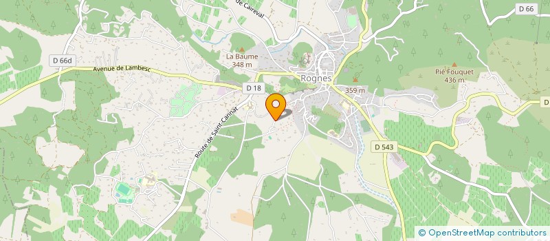 localisation de l'entreprise ANARMI  ROGNES