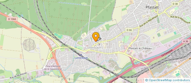 localisation de l'entreprise ANARNO  LUTTERBACH