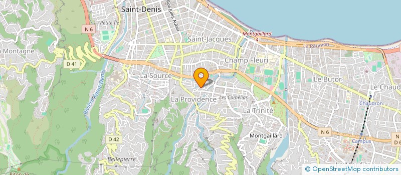 localisation de l'entreprise ANAROM à SAINT-DENIS
