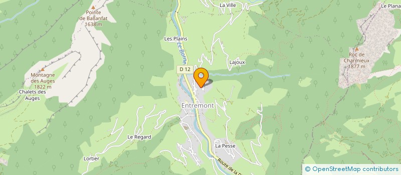 localisation de l'entreprise ANAROMA  GLIERES-VAL-DE-BORNE